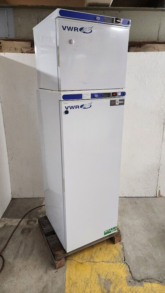 VWR Scientific Laboratory Fridge Freezer Combo HCUCFS-0120 HCLP-10S R600a 115VAC