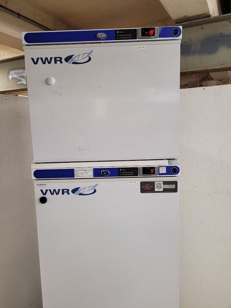 VWR Scientific Laboratory Fridge Freezer Combo HCUCFS-0120 HCLP-10S R600a 115VAC