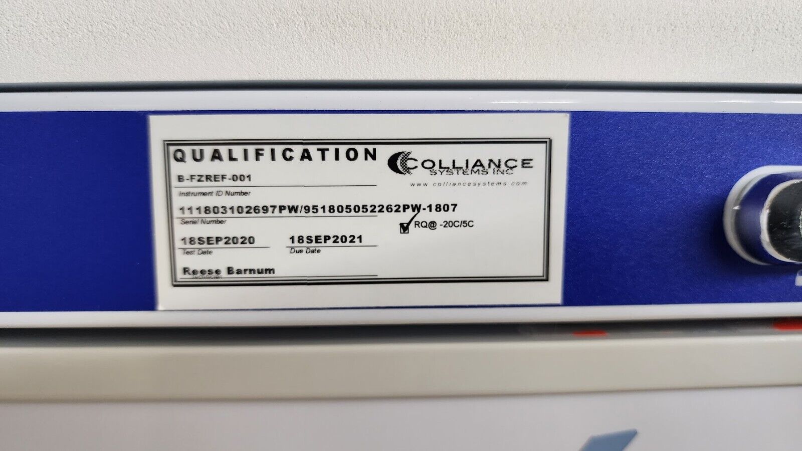 VWR Scientific Laboratory Fridge Freezer Combo HCUCFS-0120 HCLP-10S R600a 115VAC