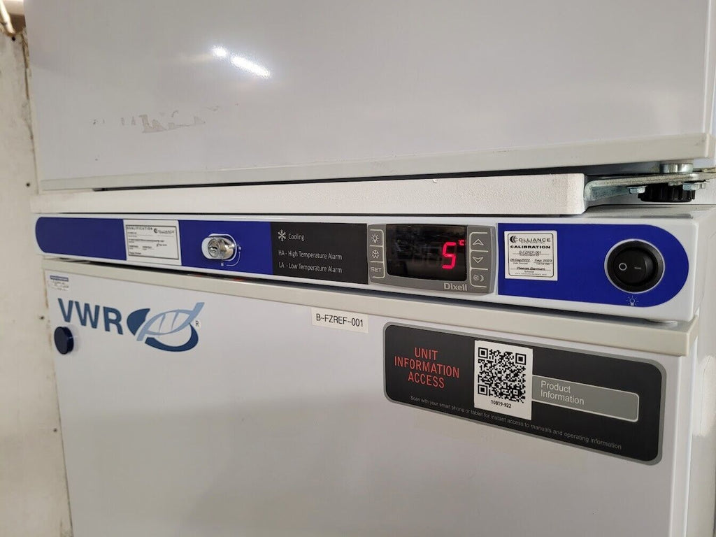 VWR Scientific Laboratory Fridge Freezer Combo HCUCFS-0120 HCLP-10S R600a 115VAC