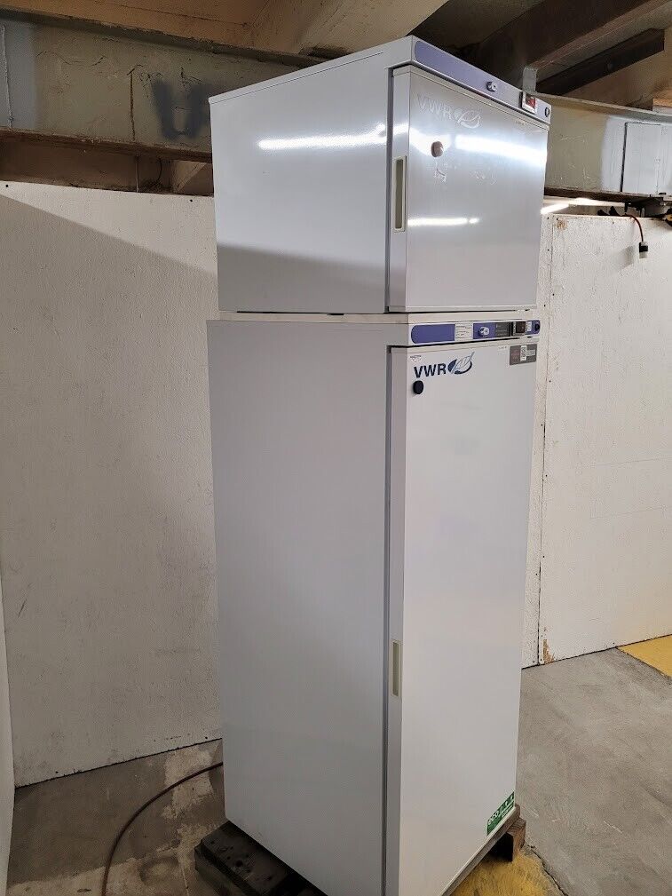 VWR Scientific Laboratory Fridge Freezer Combo HCUCFS-0120 HCLP-10S R600a 115VAC
