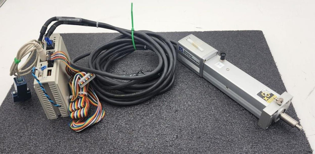 IAI RoboCylinder Linear Actuator + Controller 100mm Travel RCA-S-RSW