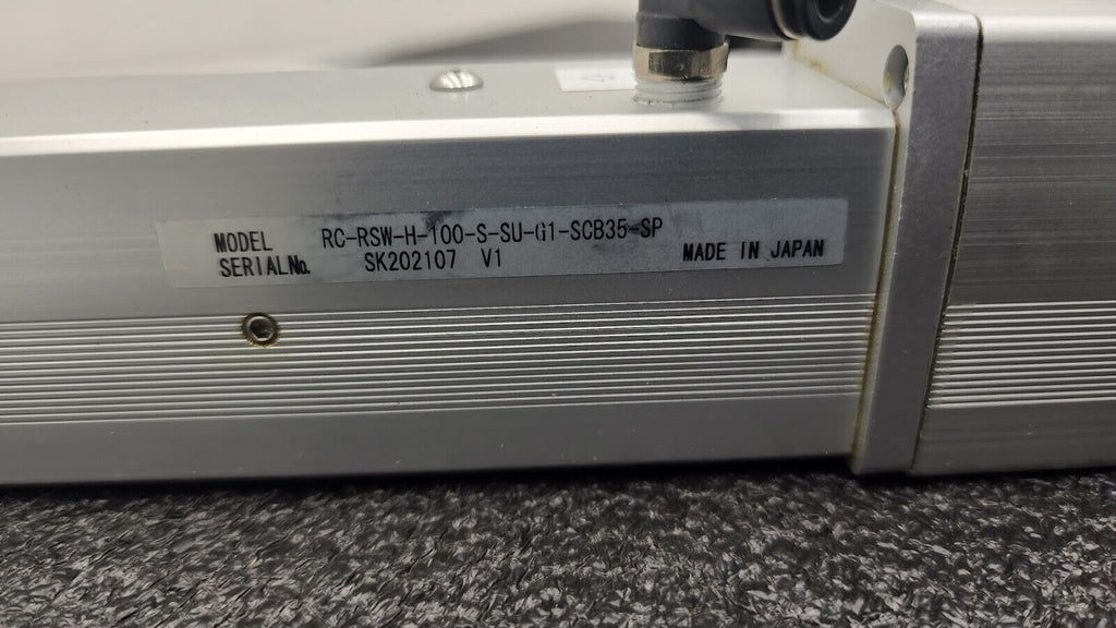 IAI RoboCylinder Linear Actuator + Controller 100mm Travel RCA-S-RSW