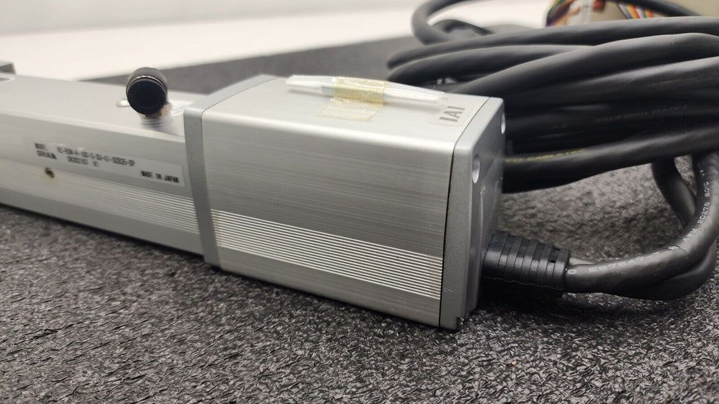 IAI RoboCylinder Linear Actuator + Controller 100mm Travel RCA-S-RSW