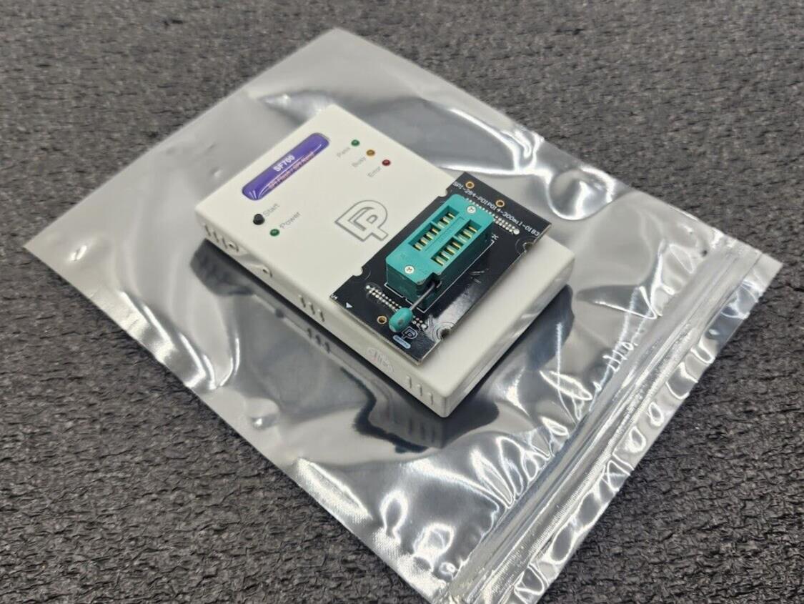 DediProg SF700 IC Programmer with Universal Adapter SPI-254-PDIP014-300mil-01B3