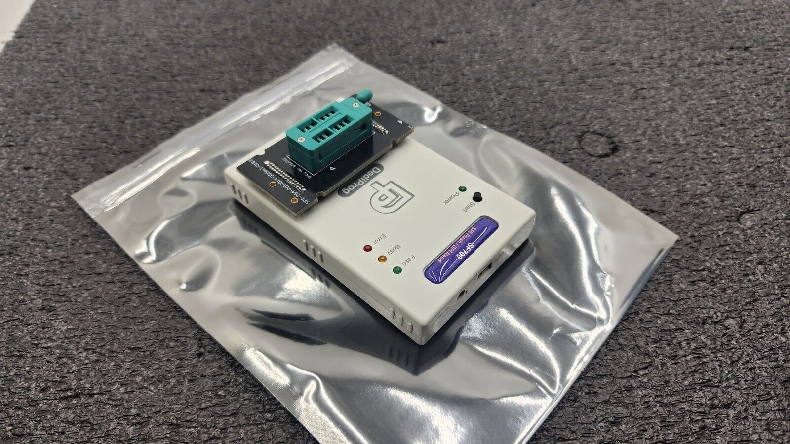 DediProg SF700 IC Programmer with Universal Adapter SPI-254-PDIP014-300mil-01B3