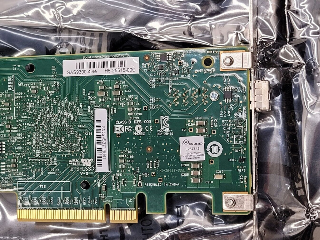 LSI 9300-4i4e PCI-Express 3.0 SATA / SAS 4-Port Int, 4-Port Ext SAS3 12Gb/s HBA