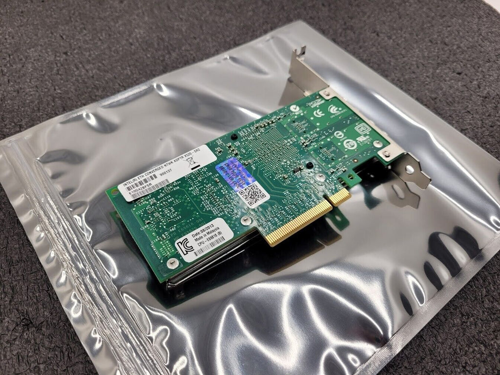 Intel X520-SR2 Dual Port SFP+ 10GbE NIC Adapter Full Height PCI