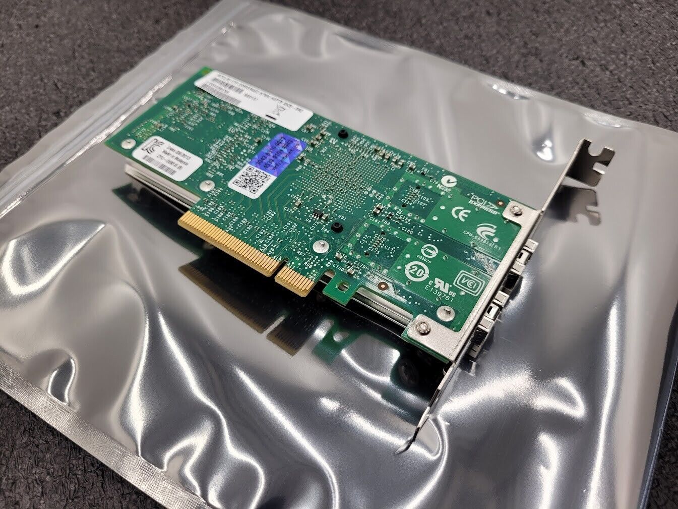 Intel X520-SR2 Dual Port SFP+ 10GbE NIC Adapter Full Height PCI