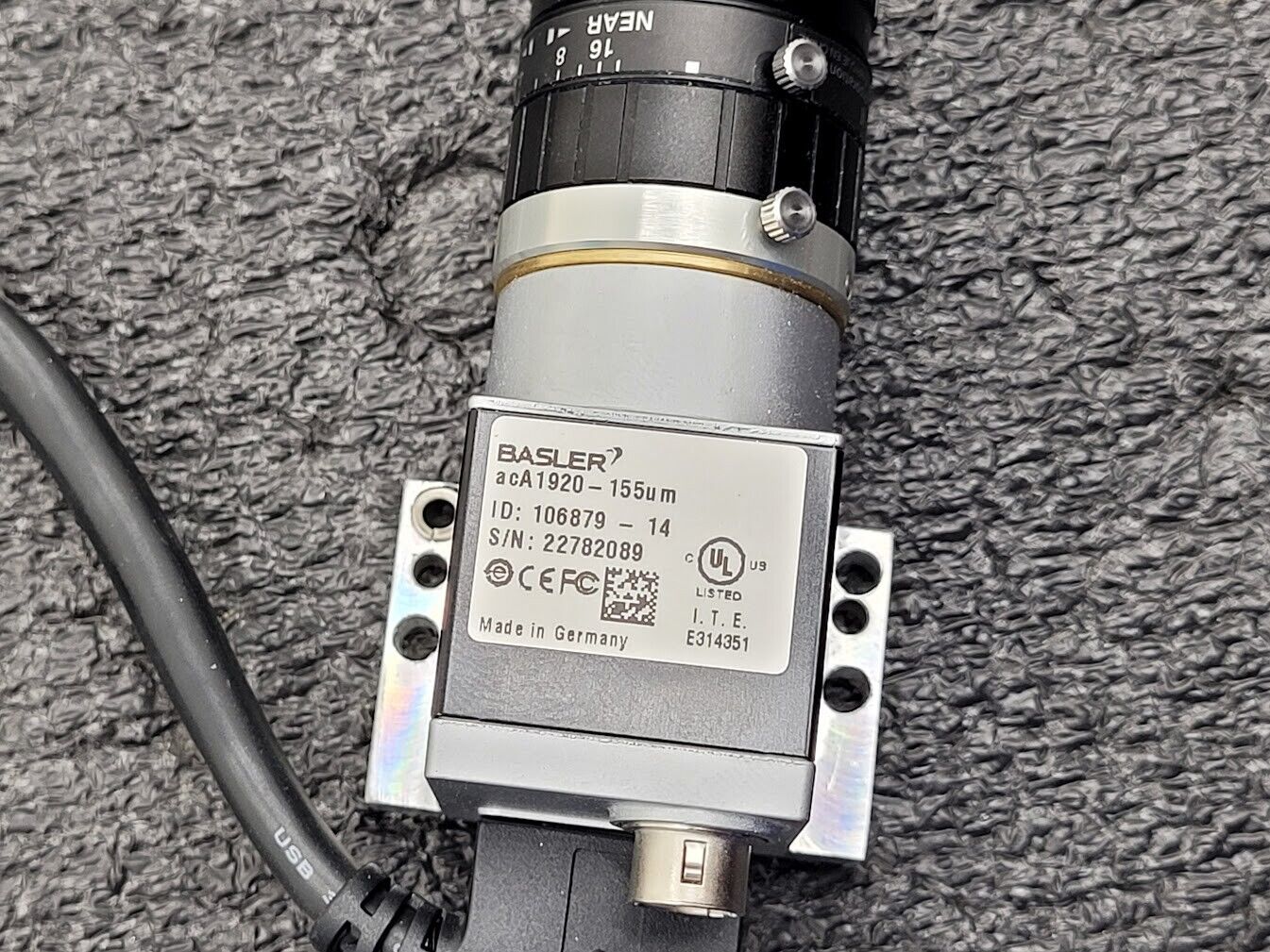 Basler Ace acA1920-155um Area Scan Camera Sony IMX174 CMOS Mono 2.3 MP 164FPS