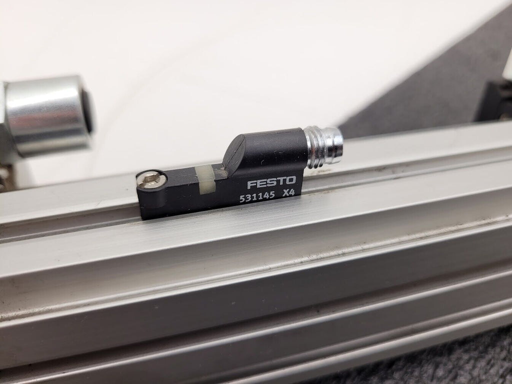 Festo Pneumatic Linear Guide Air Drive Actuator 450mm Travel DGC-25-450-KF-PPV-A