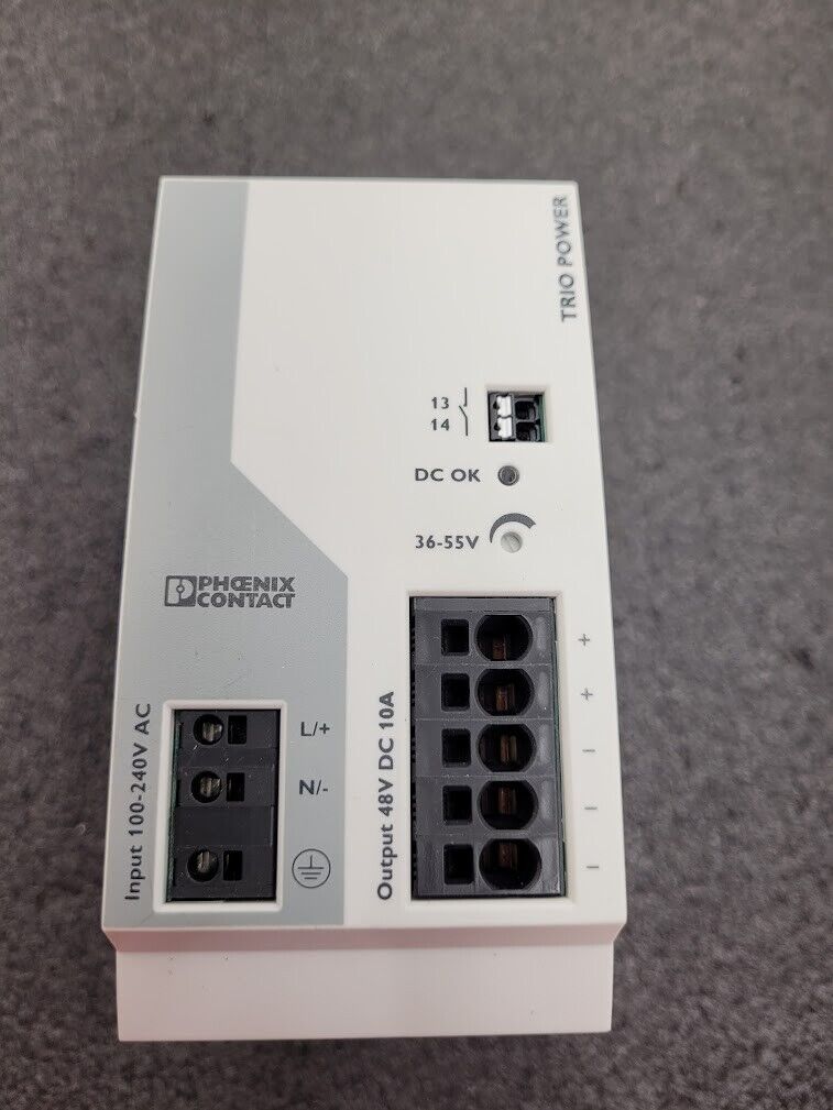Phoenix Contact TRIO-PS-2G/1AC/48DC/10 Switching Power Supply 2903160 48VDC 10A