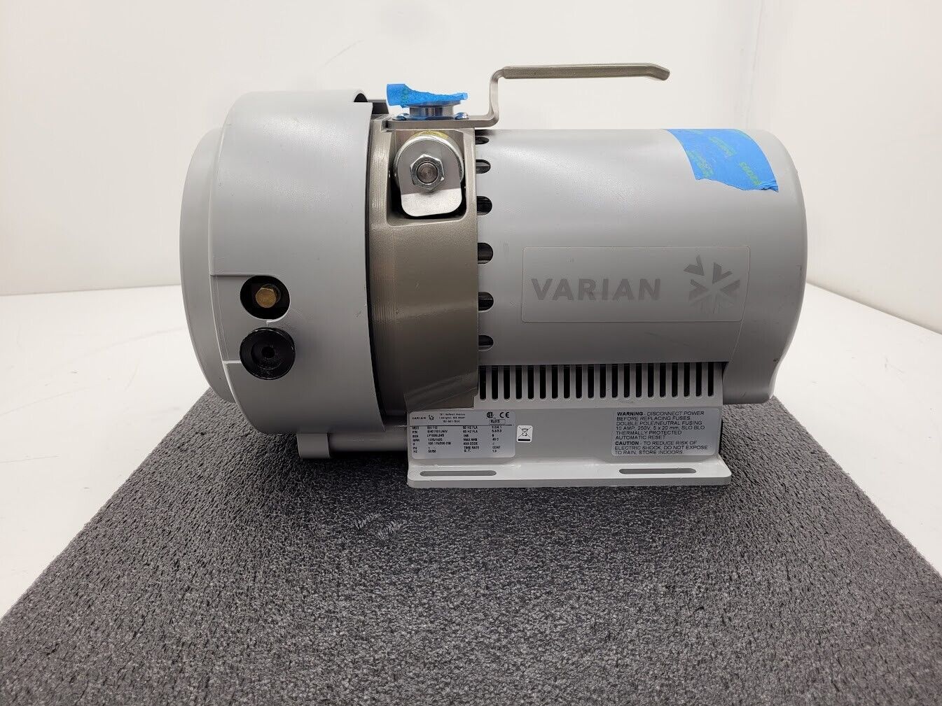 Varian SH-110 Dry Oil-Free Scroll Vacuum Pump Tested In Good Shape