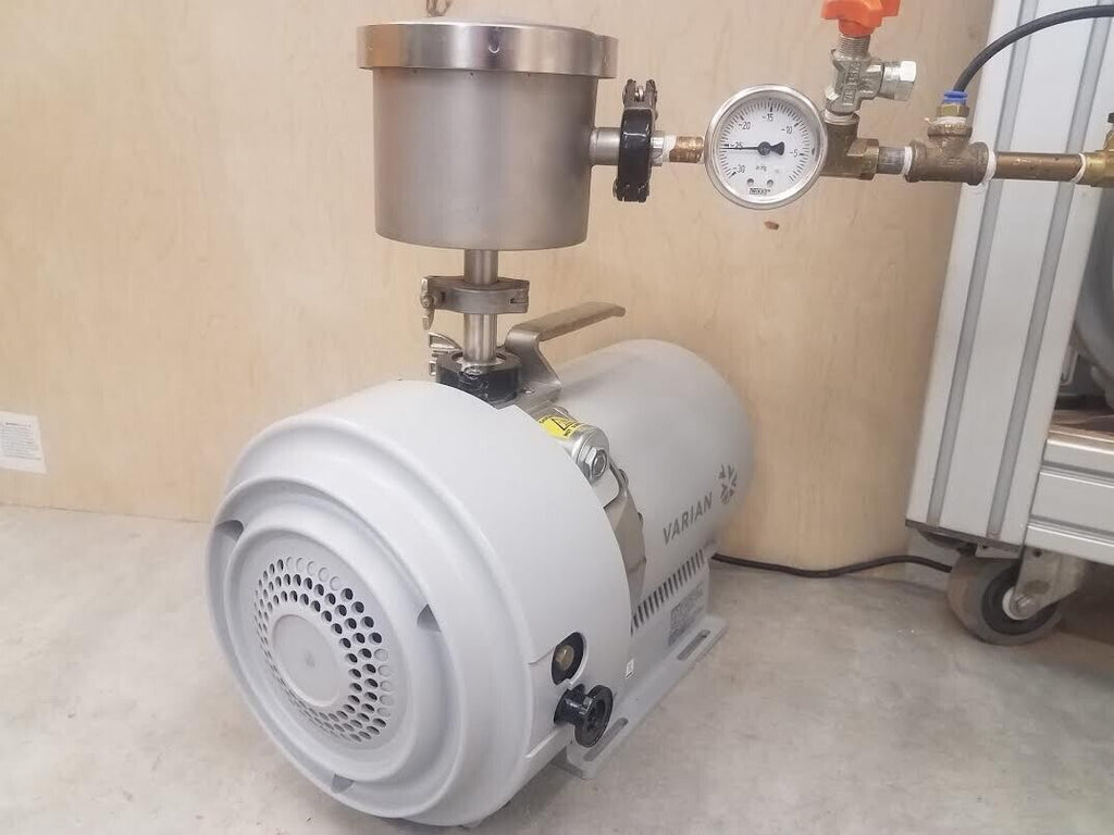Varian SH-110 Dry Oil-Free Scroll Vacuum Pump Tested In Good Shape