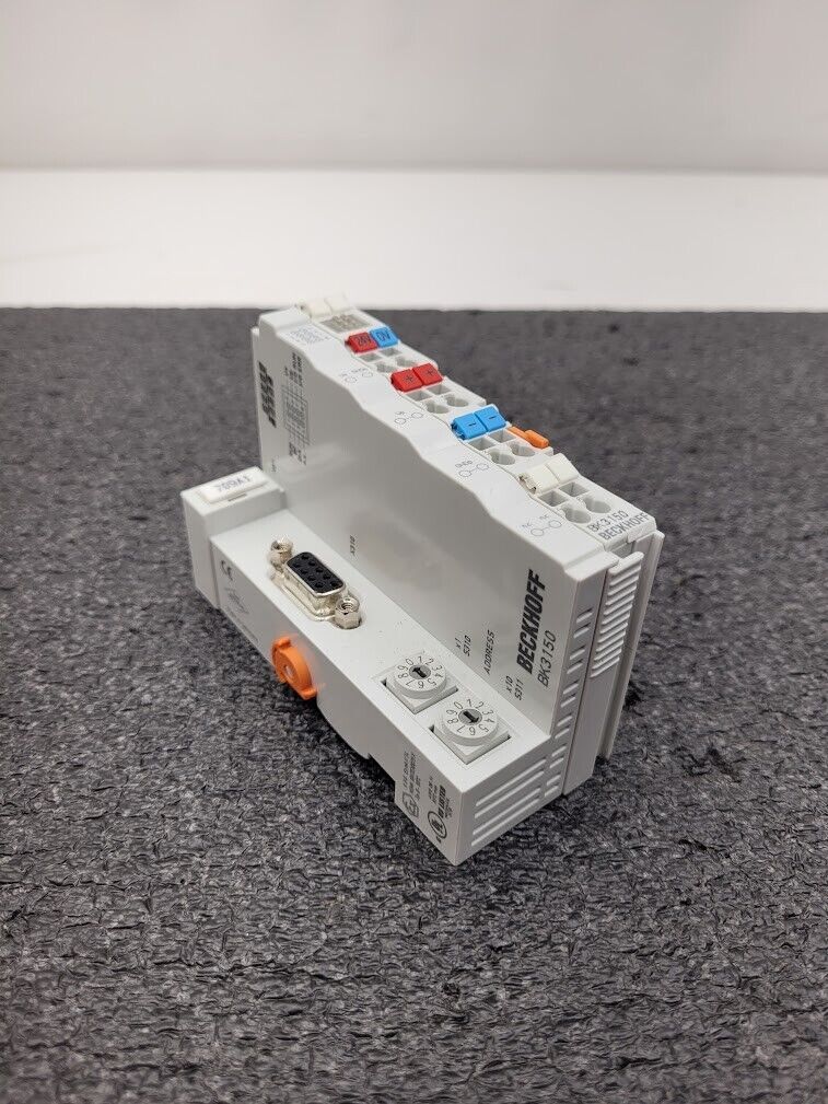 BECKHOFF BK3150 PROFIBUS Compact Bus Coupler Terminal DIN Rail Mount