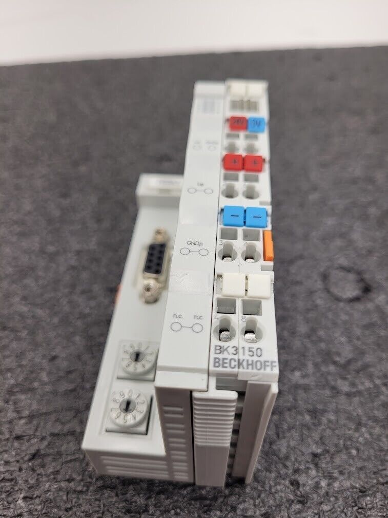 BECKHOFF BK3150 PROFIBUS Compact Bus Coupler Terminal DIN Rail Mount