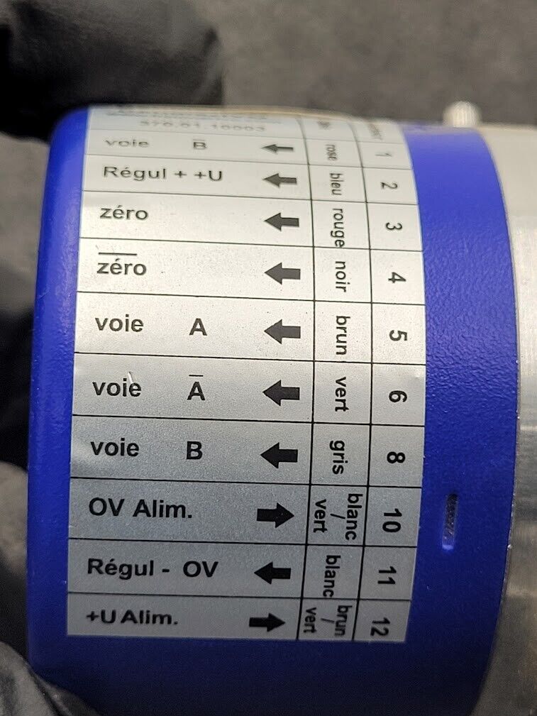 Baumer Rotary Hollow Shaft Incremental Encoder GI332.170C331000 3600PPR M23