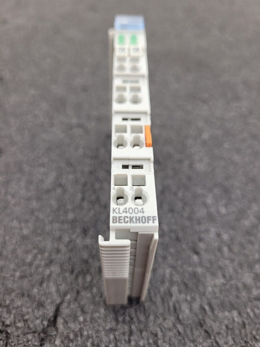 Beckhoff KL4004 4x Analog Output Module 0...10V  5 kOhm DIN Rail