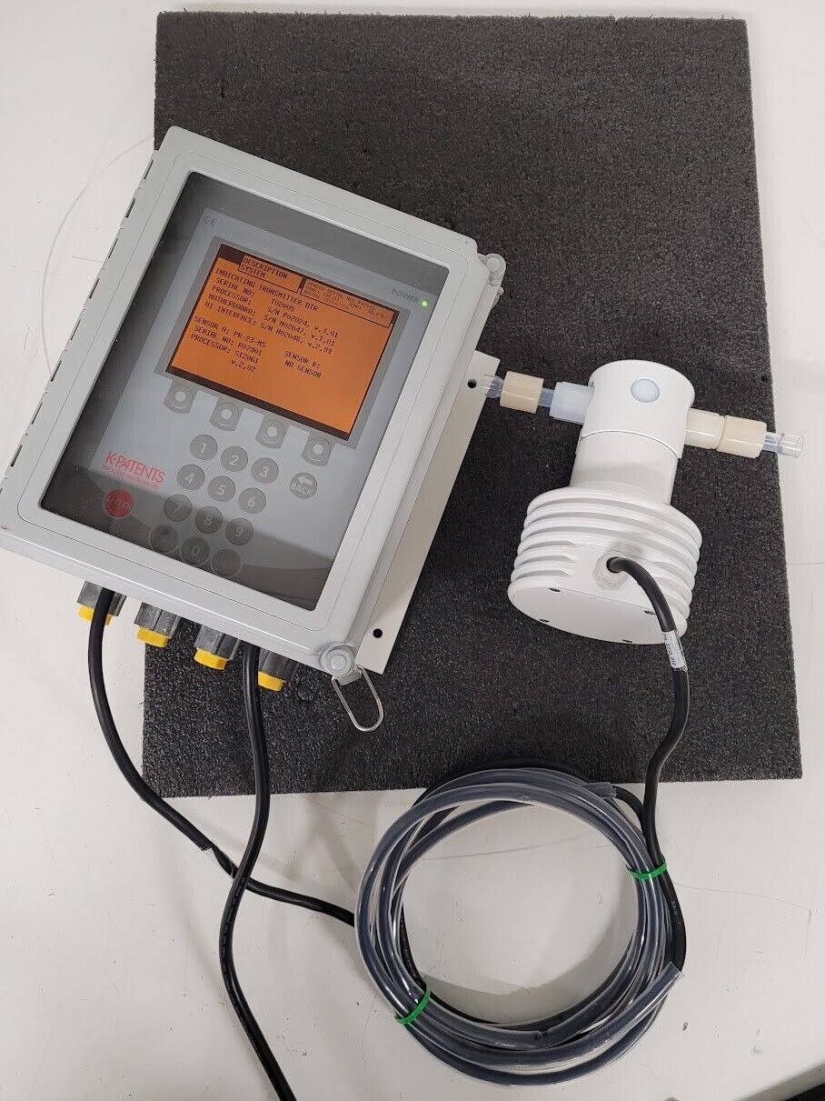 K-PATENTS Processor Refractometer 100-240VAC DTR-U-GP-AC and PR-23-MS Sensor