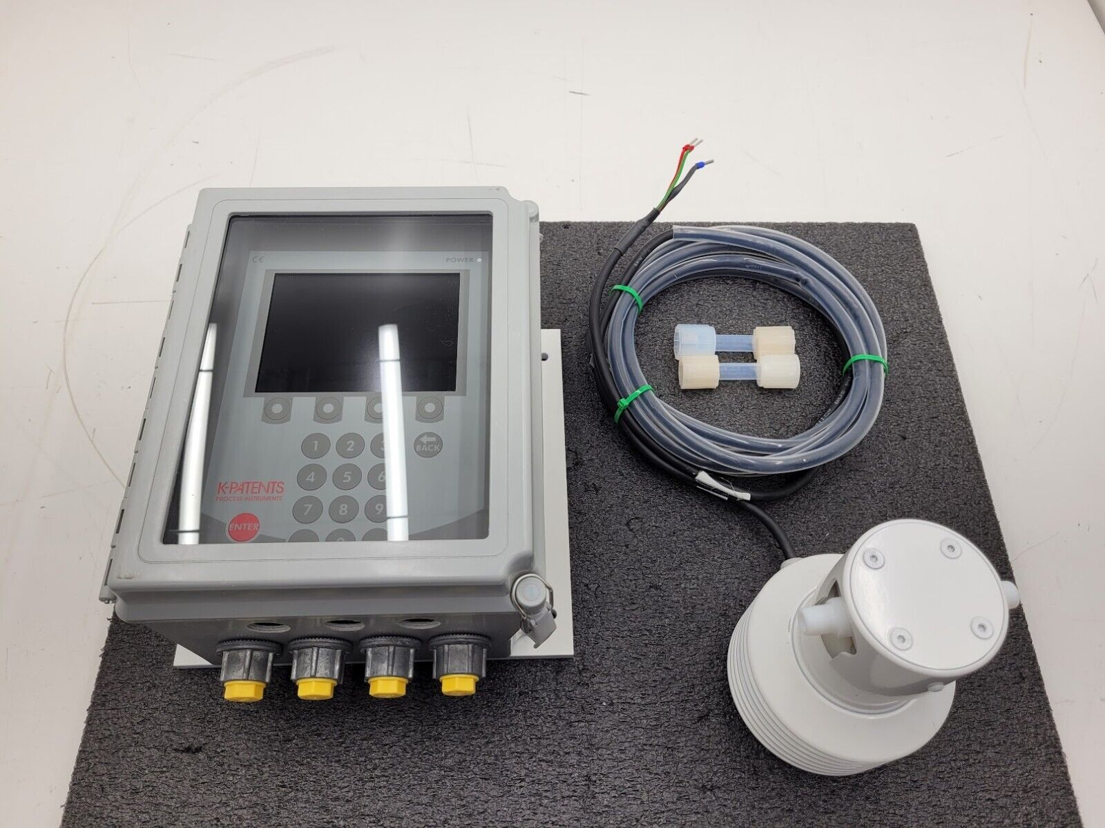K-PATENTS Processor Refractometer 100-240VAC DTR-U-GP-AC and PR-23-MS Sensor