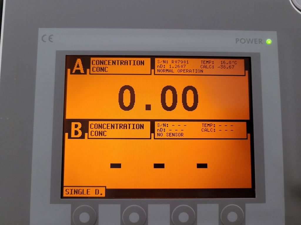 K-PATENTS Processor Refractometer 100-240VAC DTR-U-GP-AC and PR-23-MS Sensor