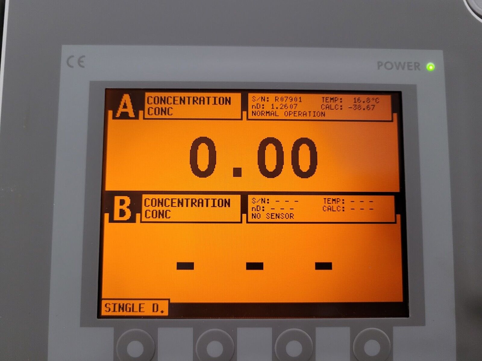 K-PATENTS Processor Refractometer 100-240VAC DTR-U-GP-AC and PR-23-MS Sensor
