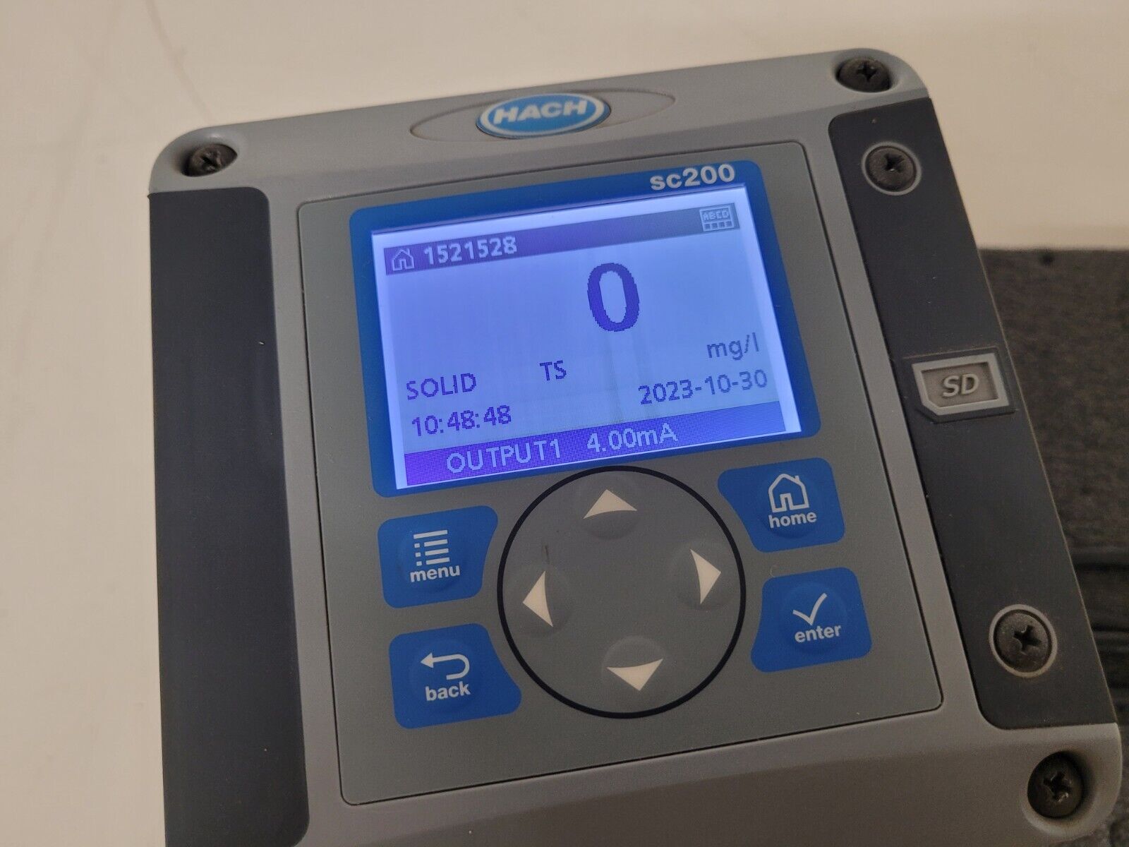 Hach LXG325 TSS HT sc Suspended Solids Inline Sensor High Temp Tested Working D