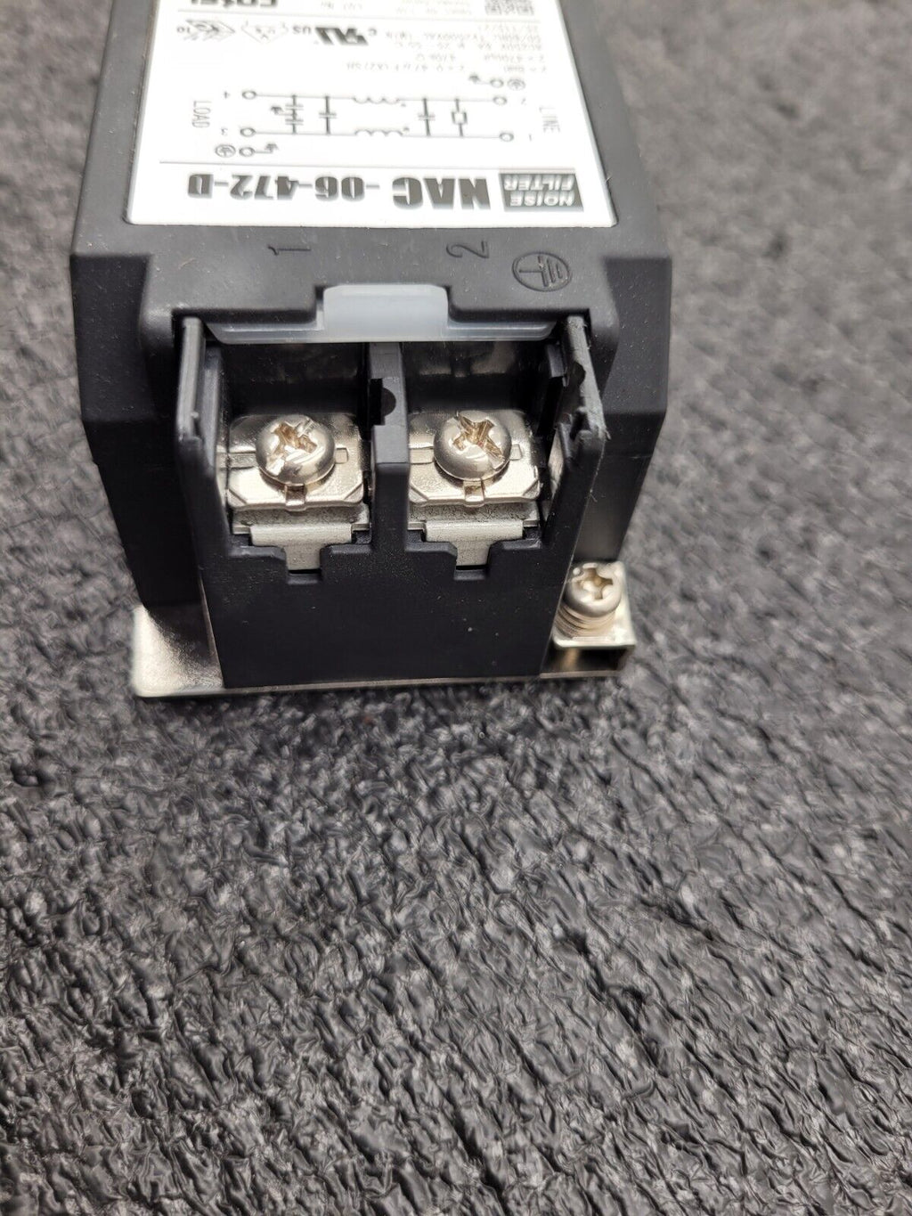 Cosel NAC-06-472-D Power Line Noise Filter 6A 6 AMP 250VAC 50/60Hz 2 Lines