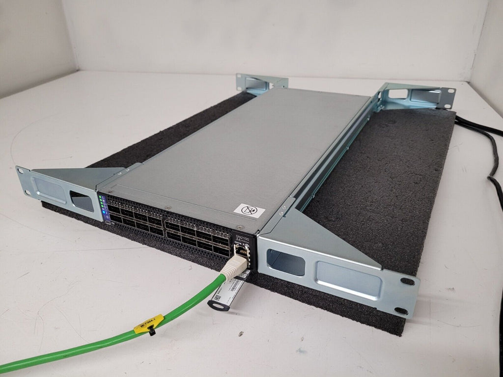 Mellanox SN2100 MSN2100-CB2F 16x 100G QSFP28 Ports Open Ethernet Switch