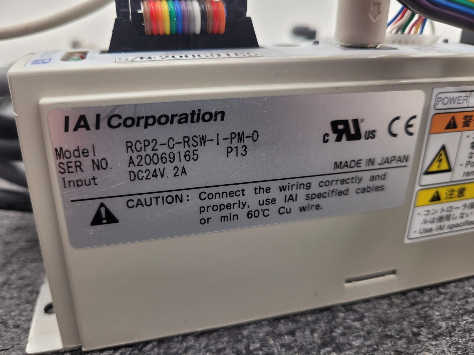 IAI Robo Cylinder RCP1-RSW-I-PM-10-100-P1-S-G1 Linear Actuator 100mm Stroke 24V