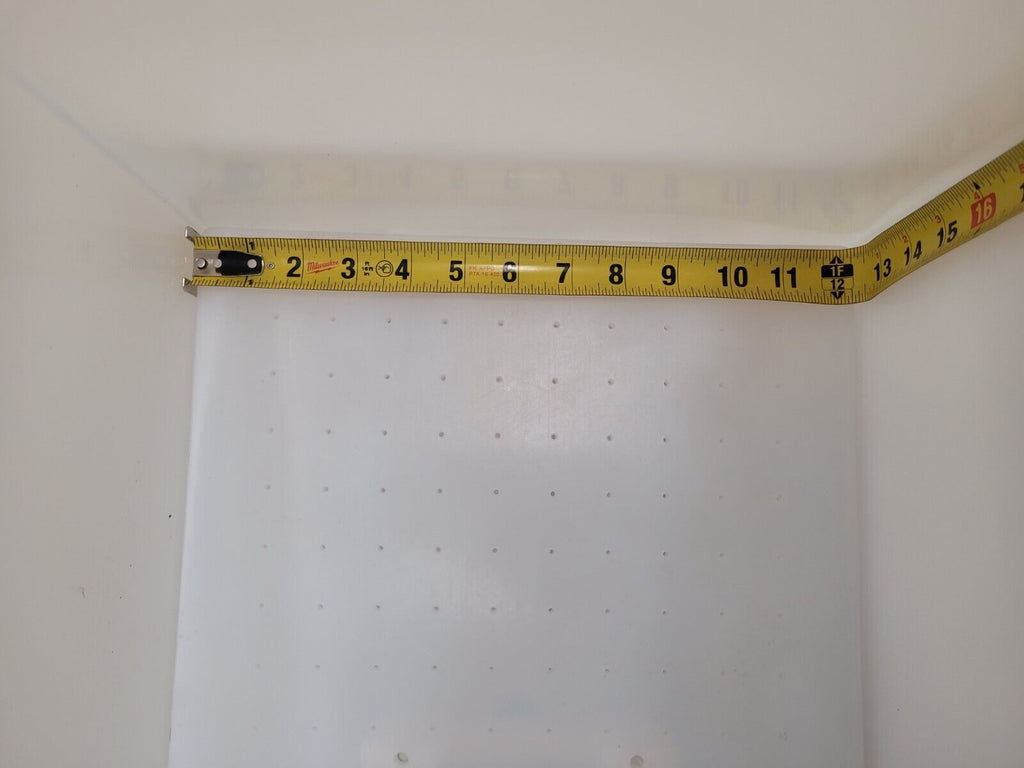 PTFE High Purity Liquid Bath Acid Rinse Tank 30x16x21 w/ Pneumatic Lid, Sensor