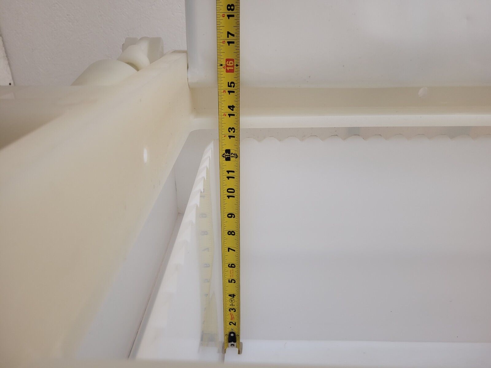 PTFE High Purity Liquid Bath Acid Rinse Tank 30x16x21 w/ Pneumatic Lid, Sensor