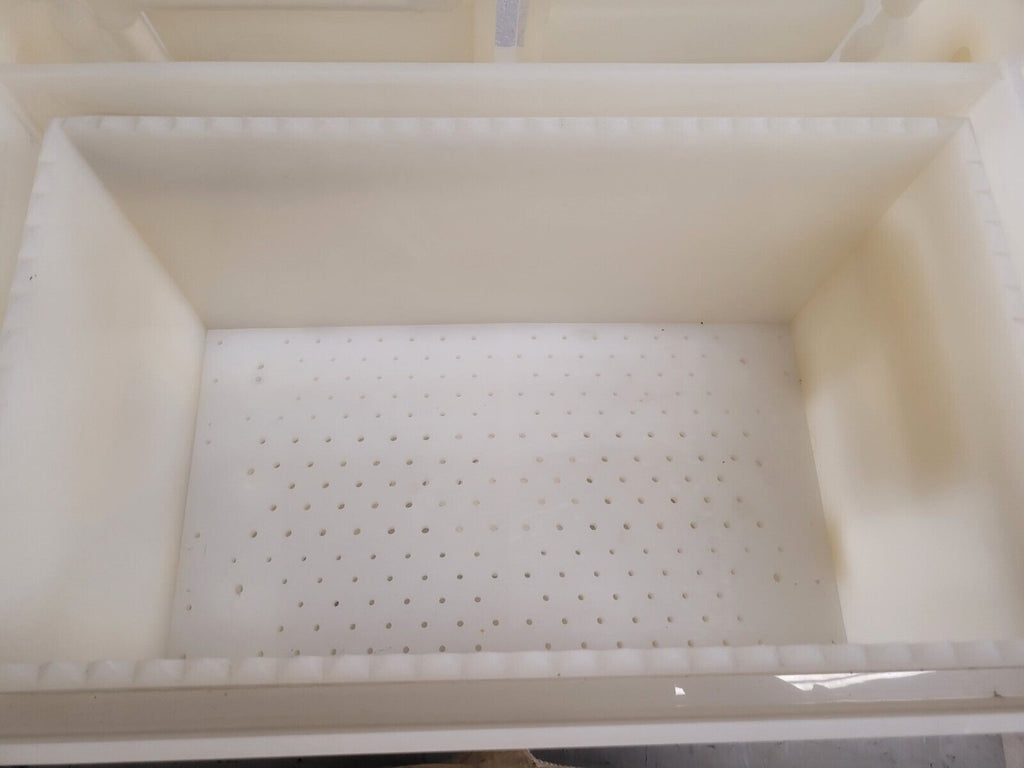 PTFE High Purity Liquid Bath Acid Rinse Tank Lift Lid MKS 4210um SMC LVW90-80N