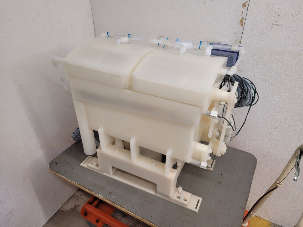 PTFE High Purity Liquid Bath Acid Rinse Tank Lift Lid MKS 4210um SMC LVW90-80N