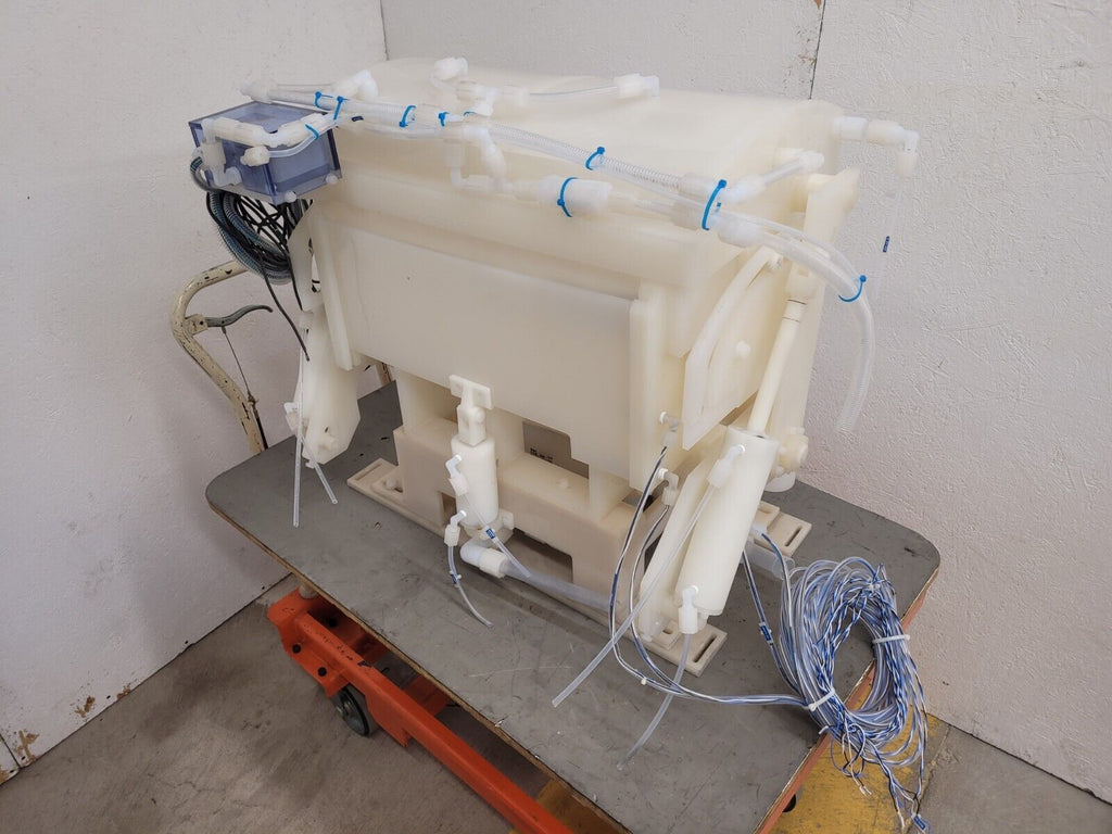 PTFE High Purity Liquid Bath Acid Rinse Tank Lift Lid MKS 4210um SMC LVW90-80N