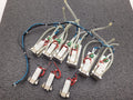 Lot of 9 SMC LVM11-5A-1 Valve, Chemical, Body Ported, LVM CHEMICAL VALVE, 2 PORT