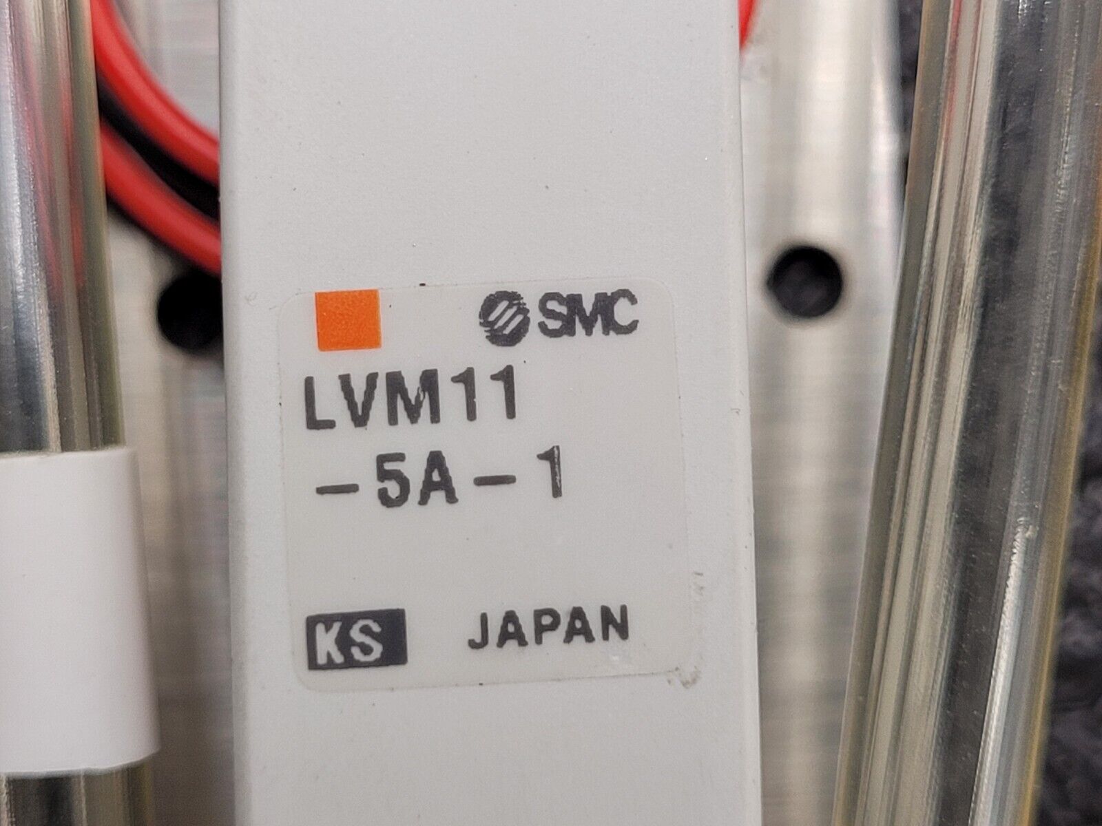 Lot of 9 SMC LVM11-5A-1 Valve, Chemical, Body Ported, LVM CHEMICAL VALVE, 2 PORT