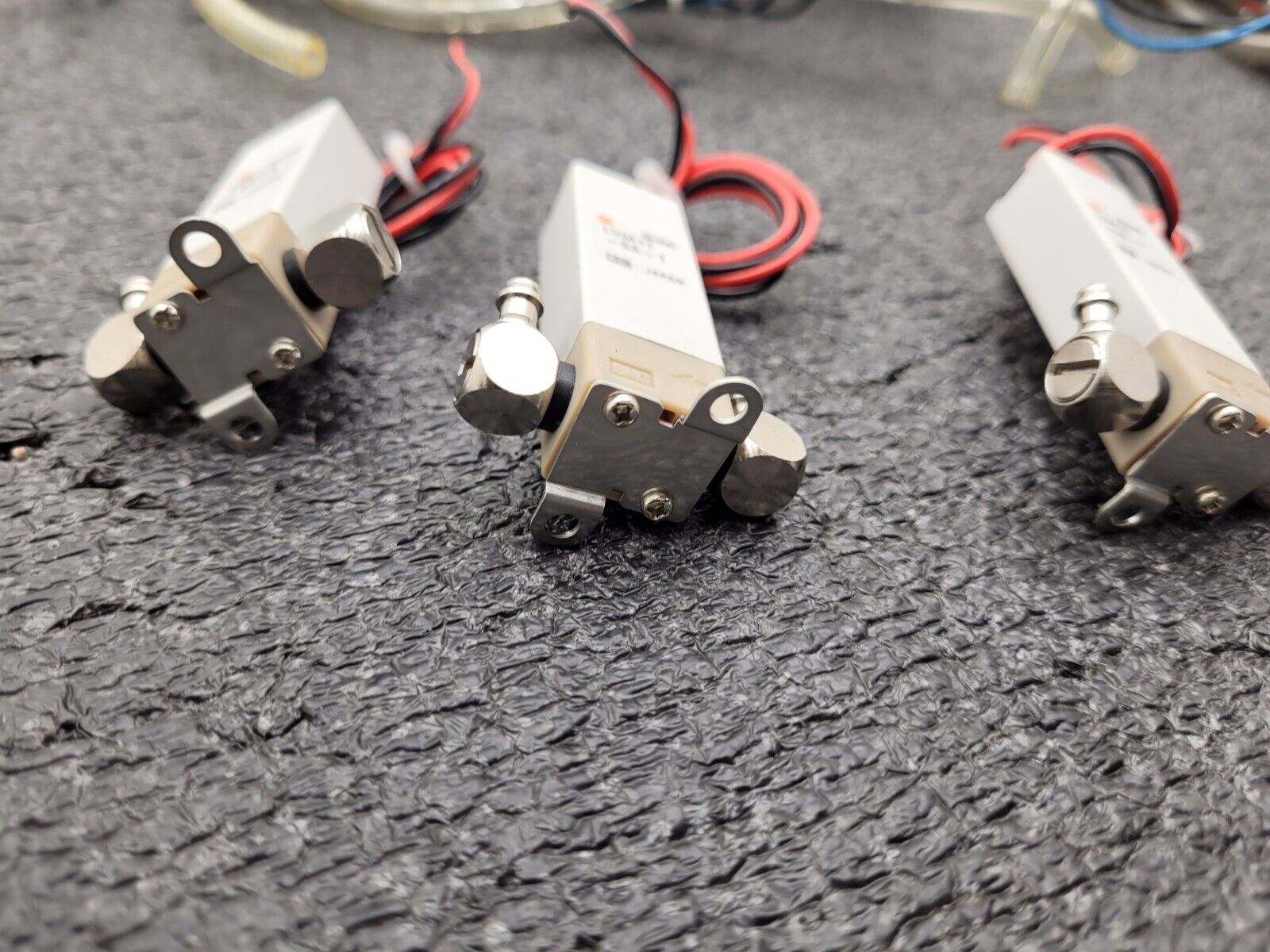 Lot of 9 SMC LVM11-5A-1 Valve, Chemical, Body Ported, LVM CHEMICAL VALVE, 2 PORT