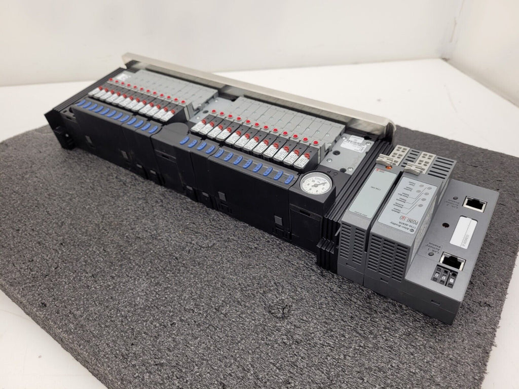 24x Valve Burkert AirLINE 8644 6524C 24VDC Pneumatic Solenoid Controlled Block