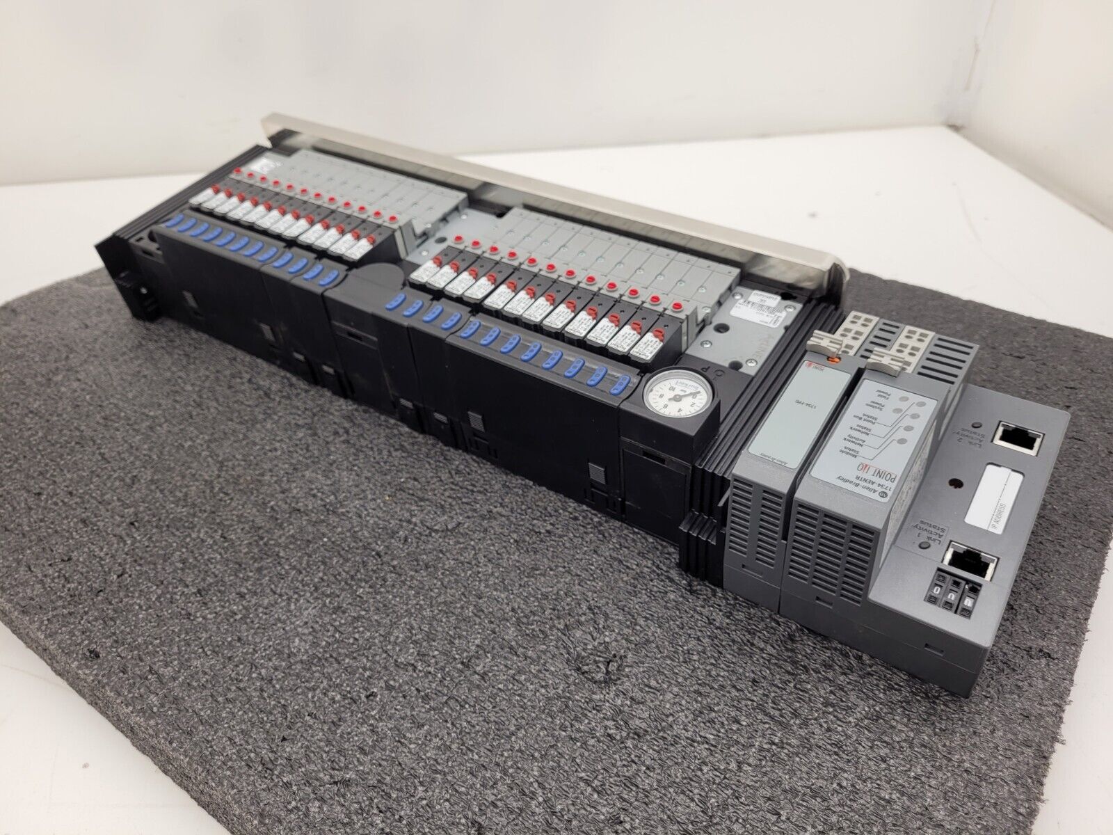 24x Valve Burkert AirLINE 8644 6524C 24VDC Pneumatic Solenoid Controlled Block