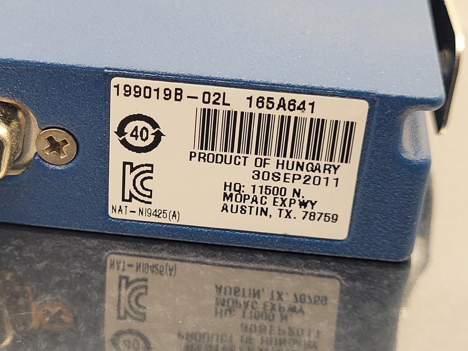 National Instruments NI 9425 24V Sinking Digital Input Module 32-Ch 199019B-02L