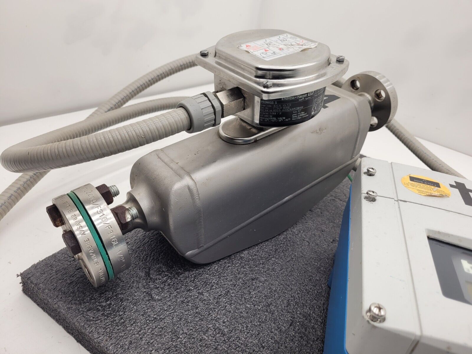 Endress+Hauser PROMASS S Mass Flowmeter 83S15-1DL7/0 Flow Controller Transmitter