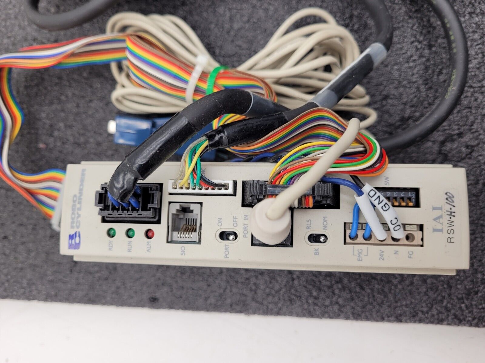 IAI Robo Cylinder RC-RSW-H-100-S-SP Linear Actuator 100mm Stroke 24V RCA-S-RSW