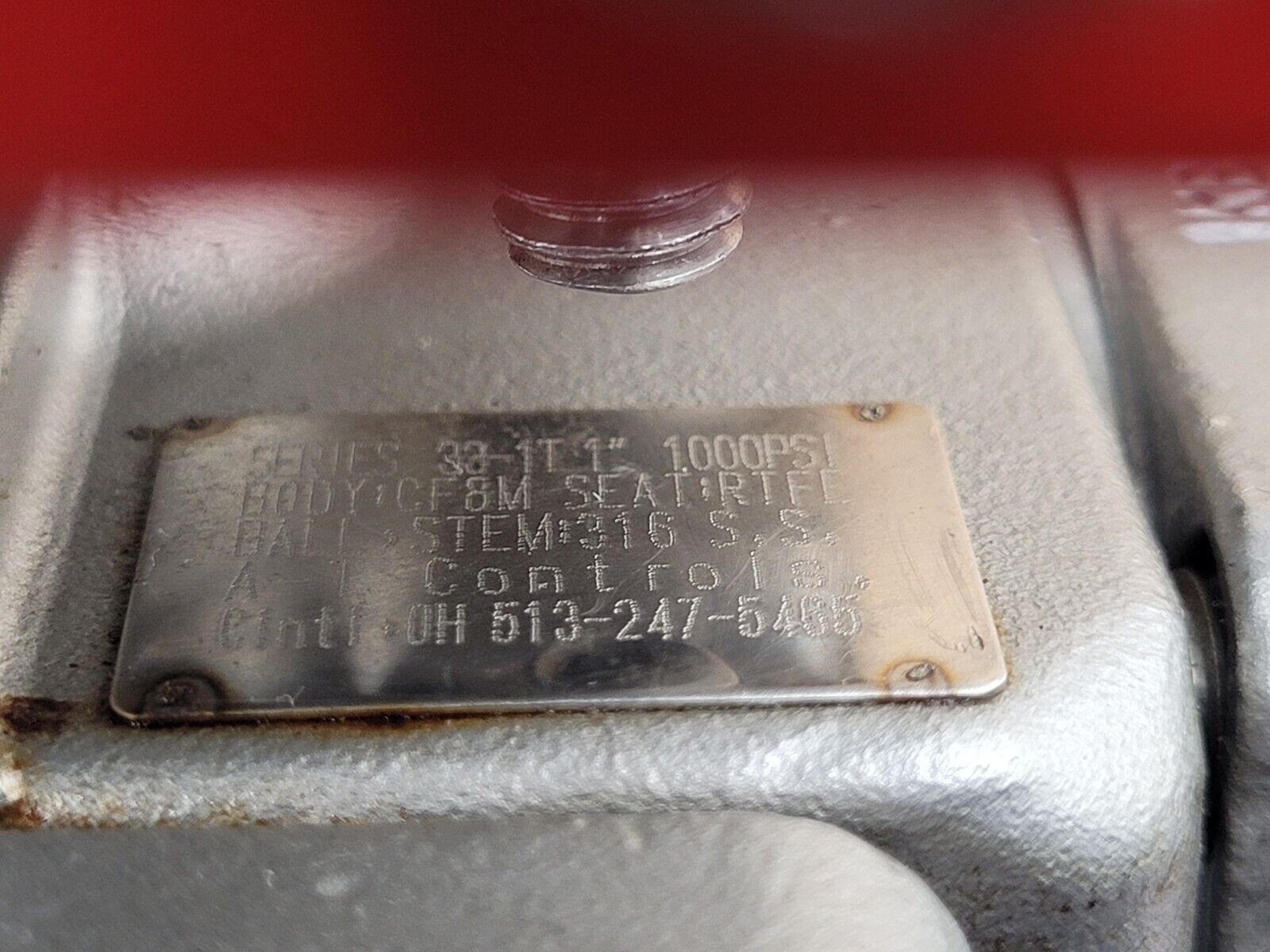 A-T Controls Series 33-1T 1" 1000PSI 3-Way Valve Air Triad Controls 2R40DA