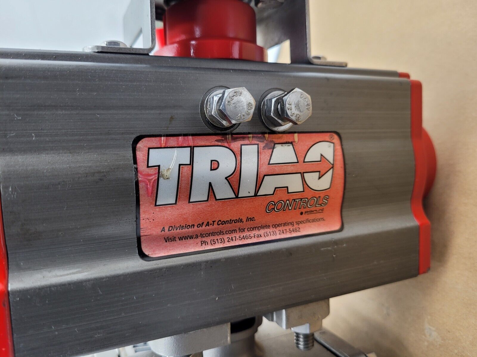 A-T Controls Series 33-1T 1" 1000PSI 3-Way Valve Air Triad Controls 2R40DA