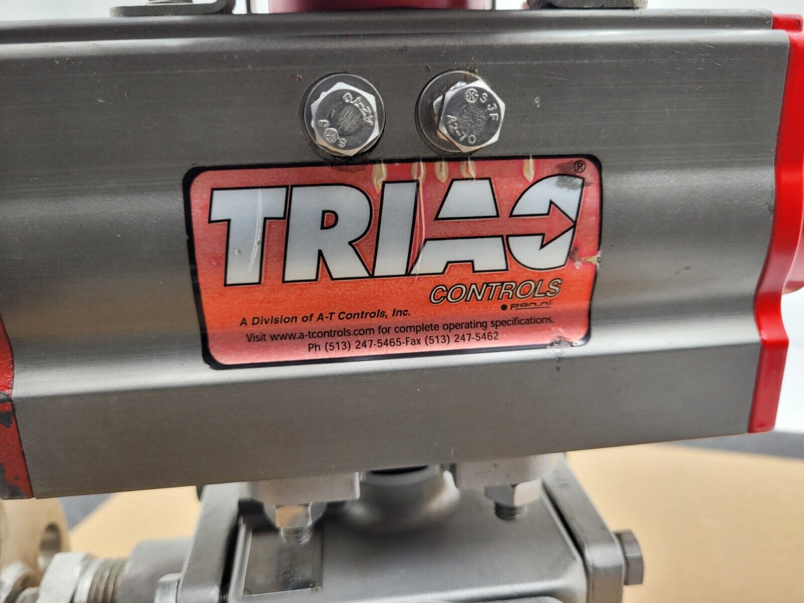 A-T Controls Series 33-1T 1" 1000PSI 3-Way Valve Air Triad Controls 2R40DA #2