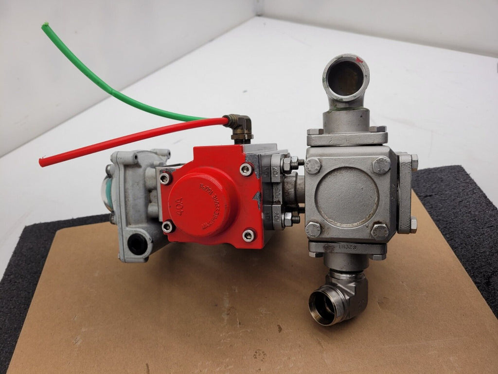 A-T Controls Series 33-1T 1" 1000PSI 3-Way Valve Air Triad Controls 2R40DA #2