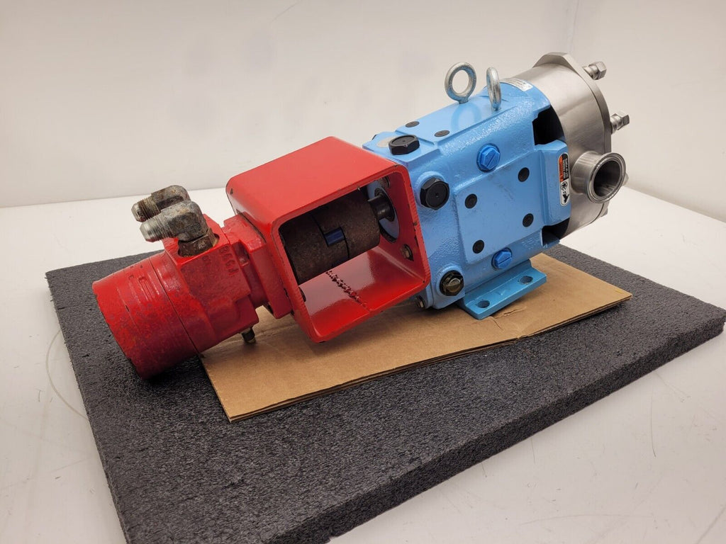 Waukesha Cherry-Burrell SPX 018 U2 R1 Stainless Steel Positive Displacement Pump