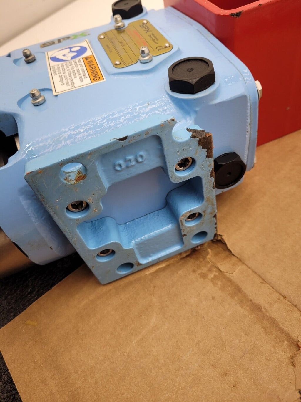 Waukesha Cherry-Burrell SPX 018 U2 R1 Stainless Steel Positive Displacement Pump