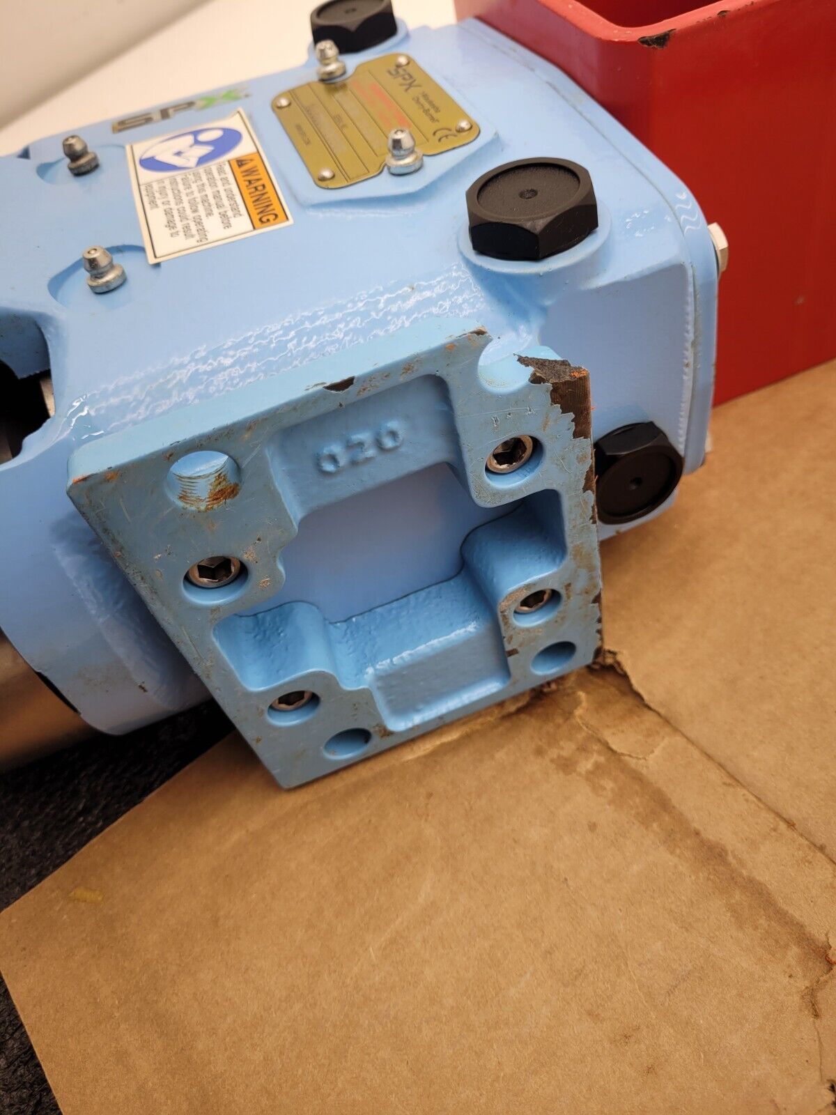 Waukesha Cherry-Burrell SPX 018 U2 R1 Stainless Steel Positive Displacement Pump